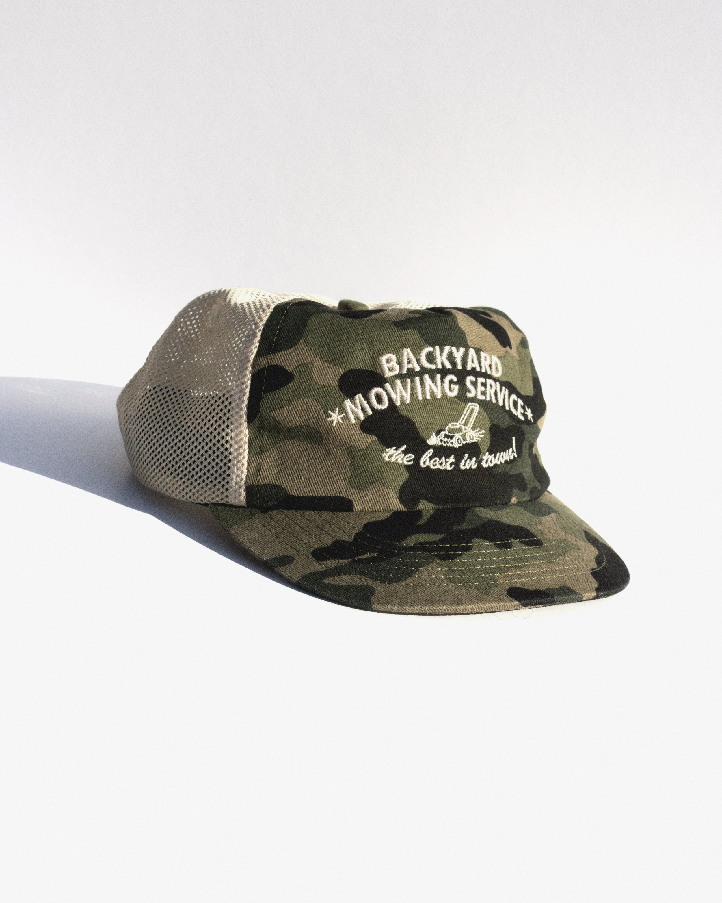 MOWING SERVICE TRUCKER CAP