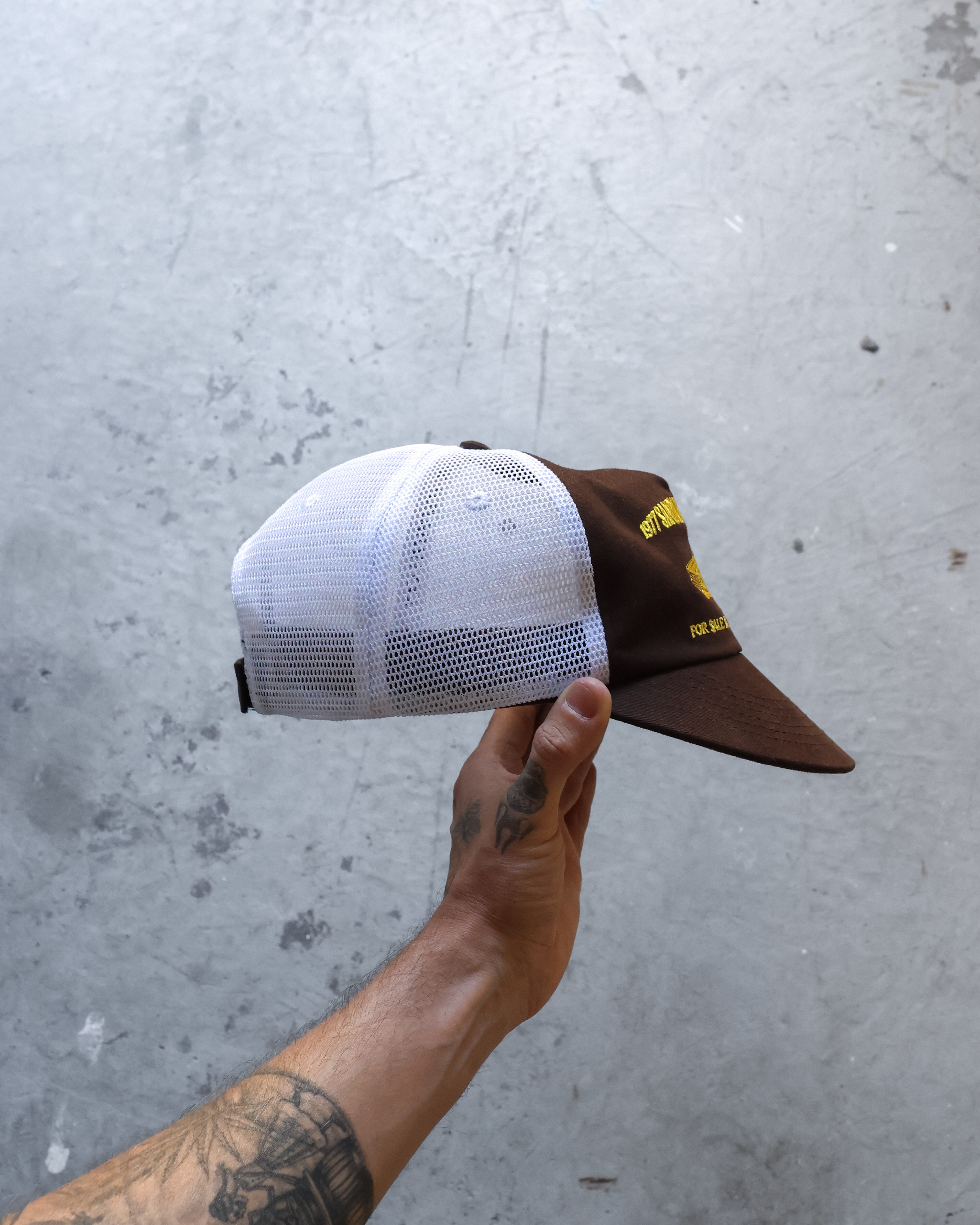 SANDMAN TRUCKER - BROWN/WHITE