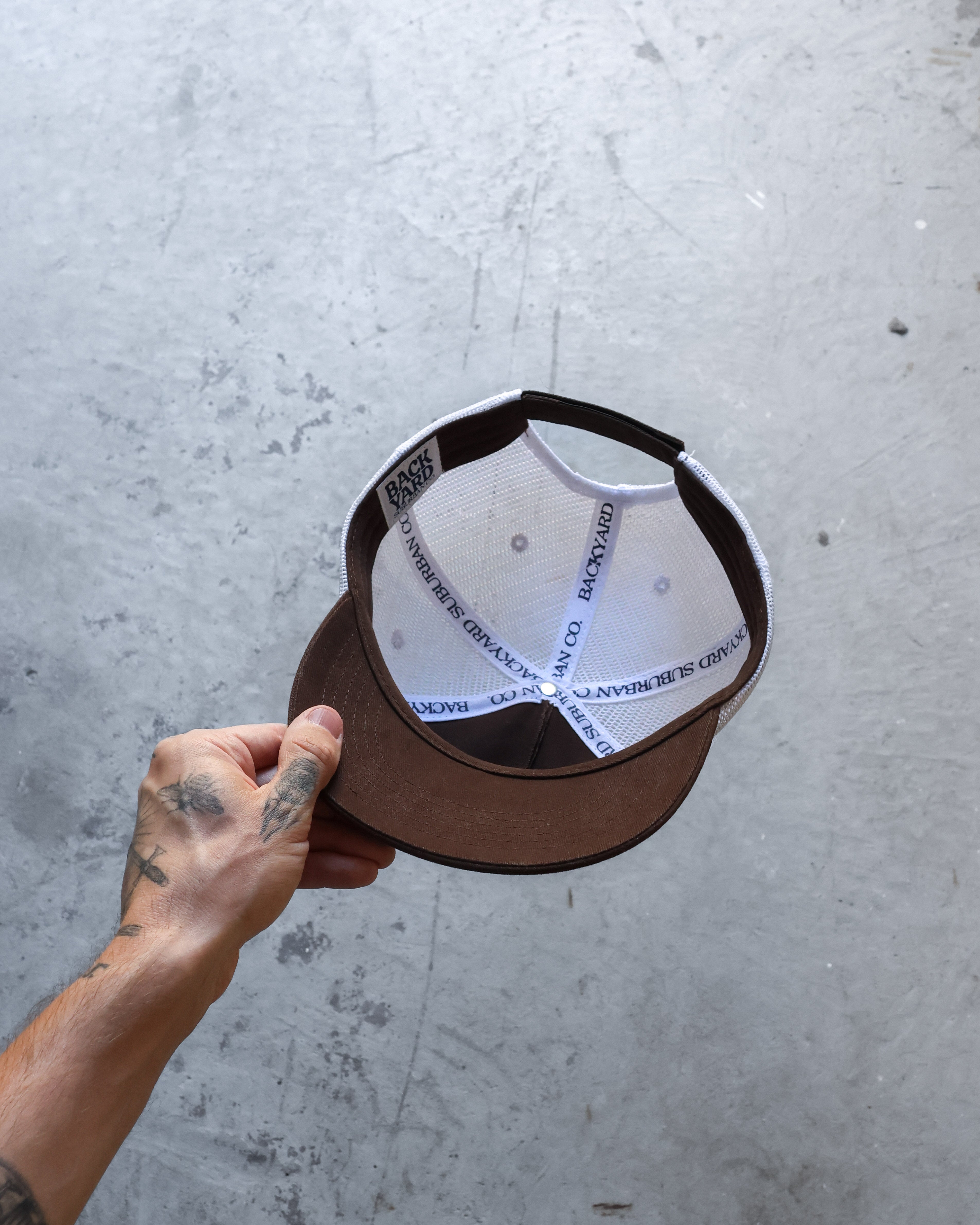 SANDMAN TRUCKER - BROWN/WHITE