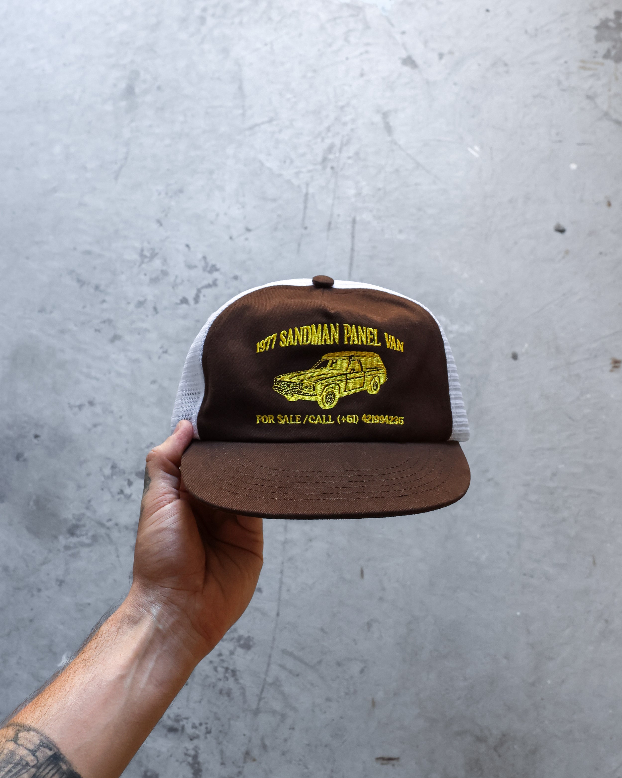 SANDMAN TRUCKER - BROWN/WHITE