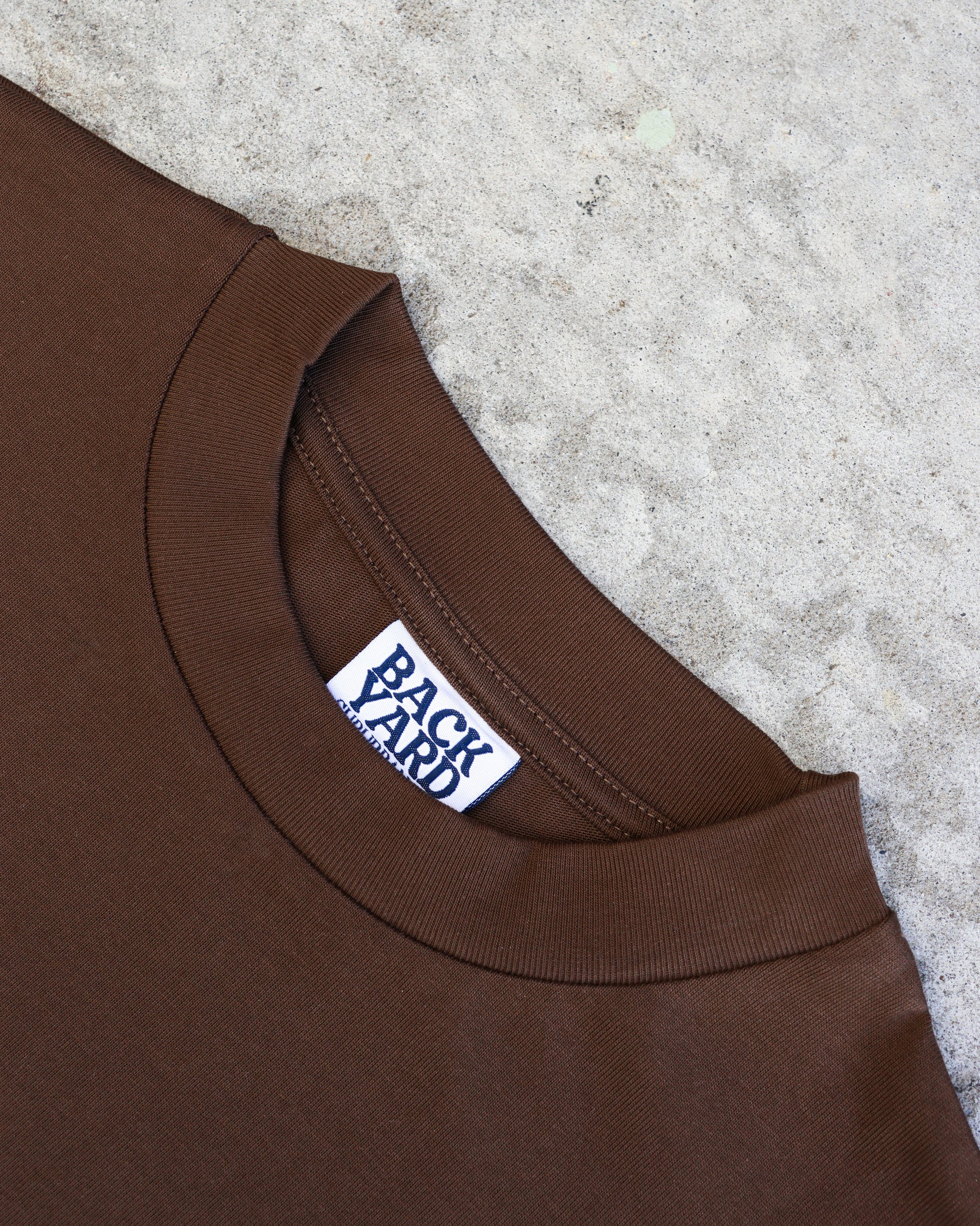 BLANK TEE - BROWN