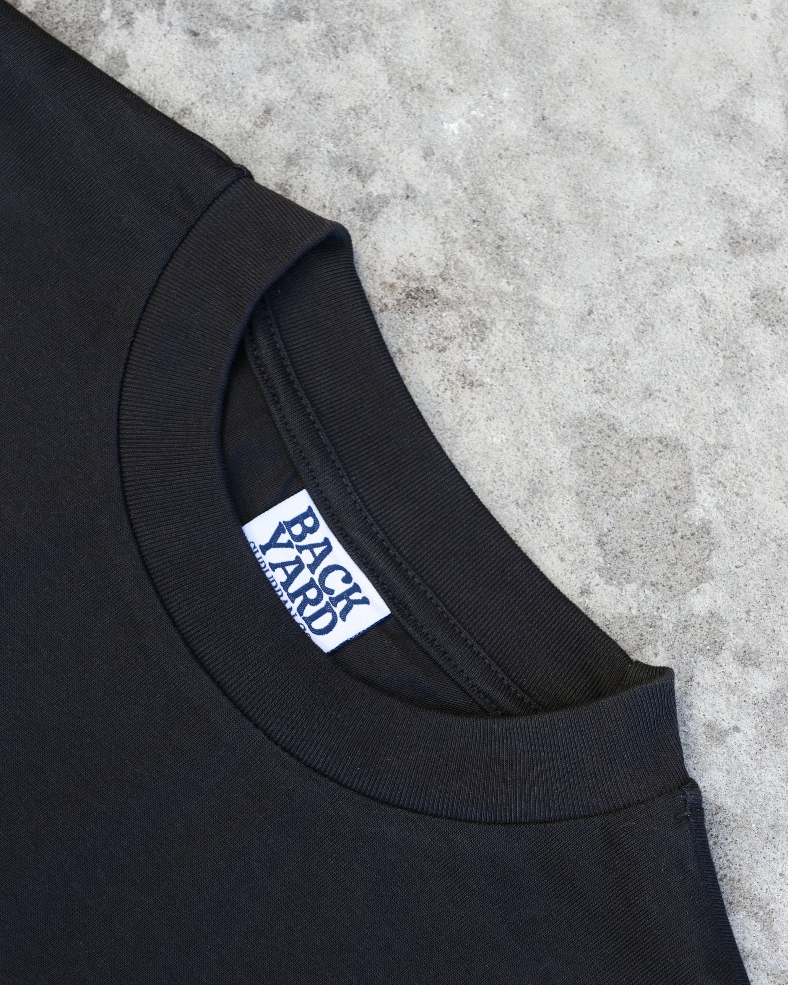 BLANK TEE - FADED BLACK
