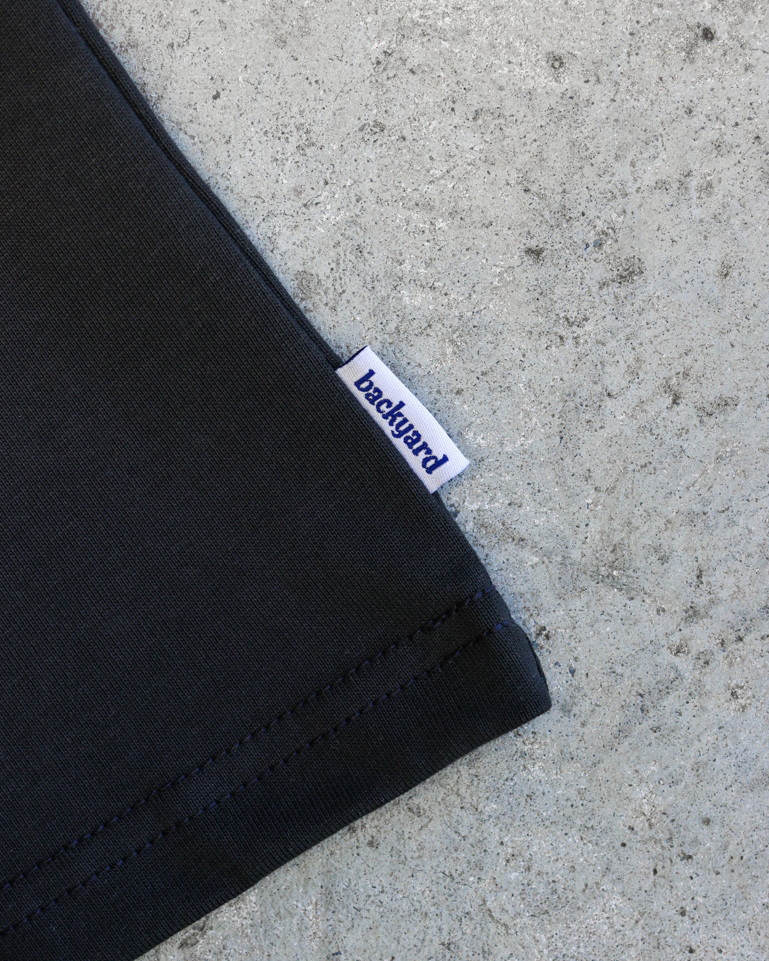 BLANK TEE - FADED BLACK