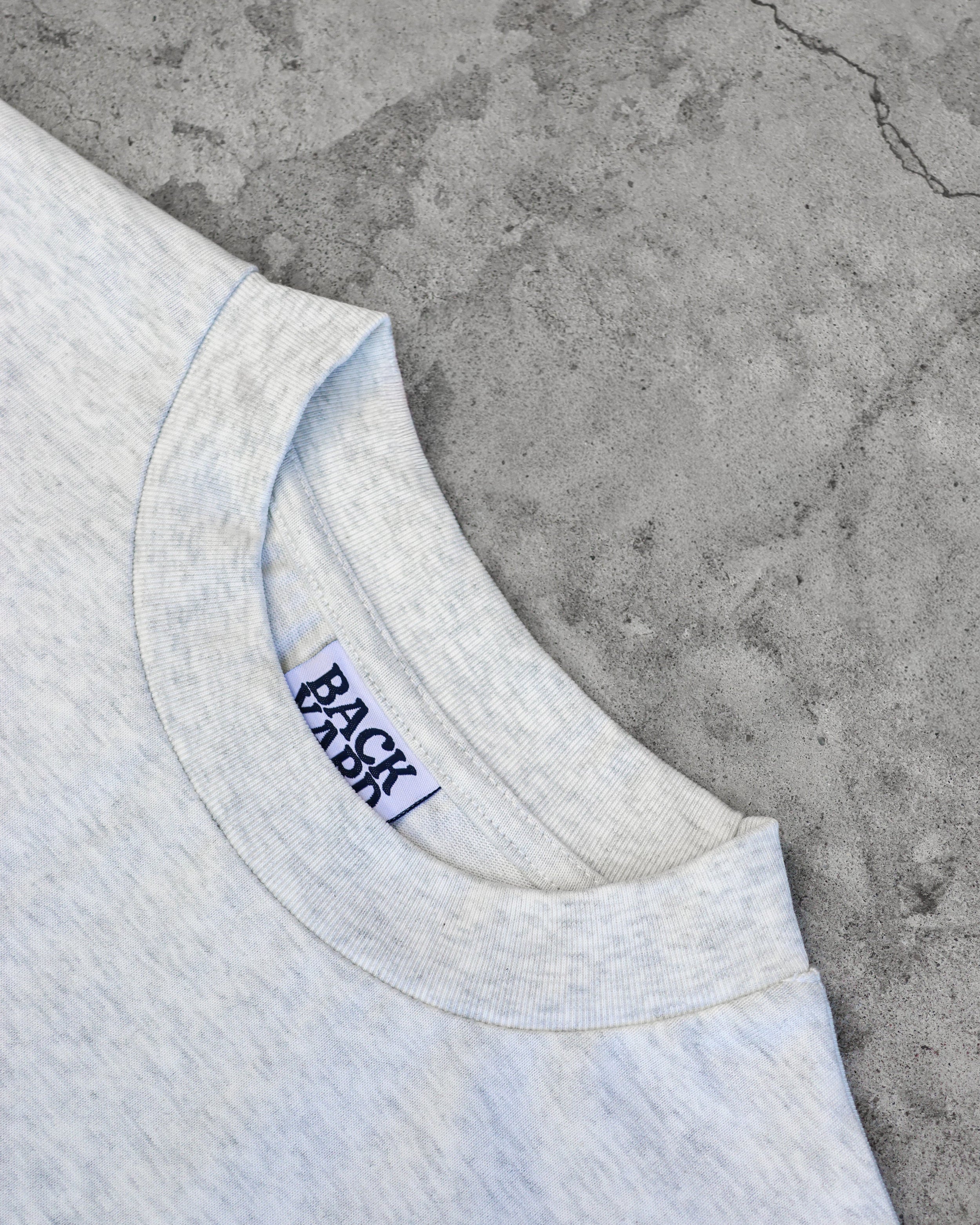 BLANK TEE - GREY MARLE