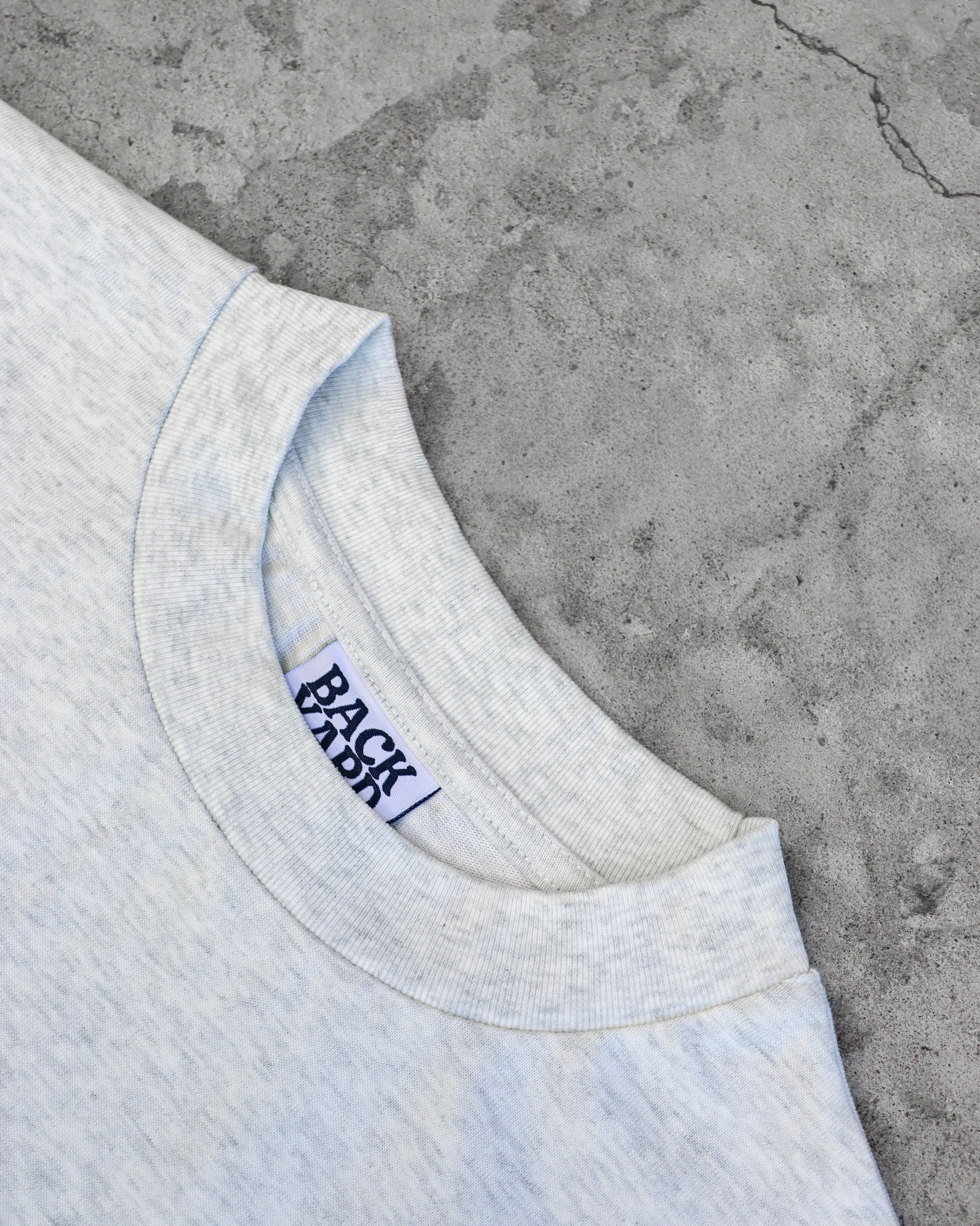 BLANK TEE - GREY MARLE