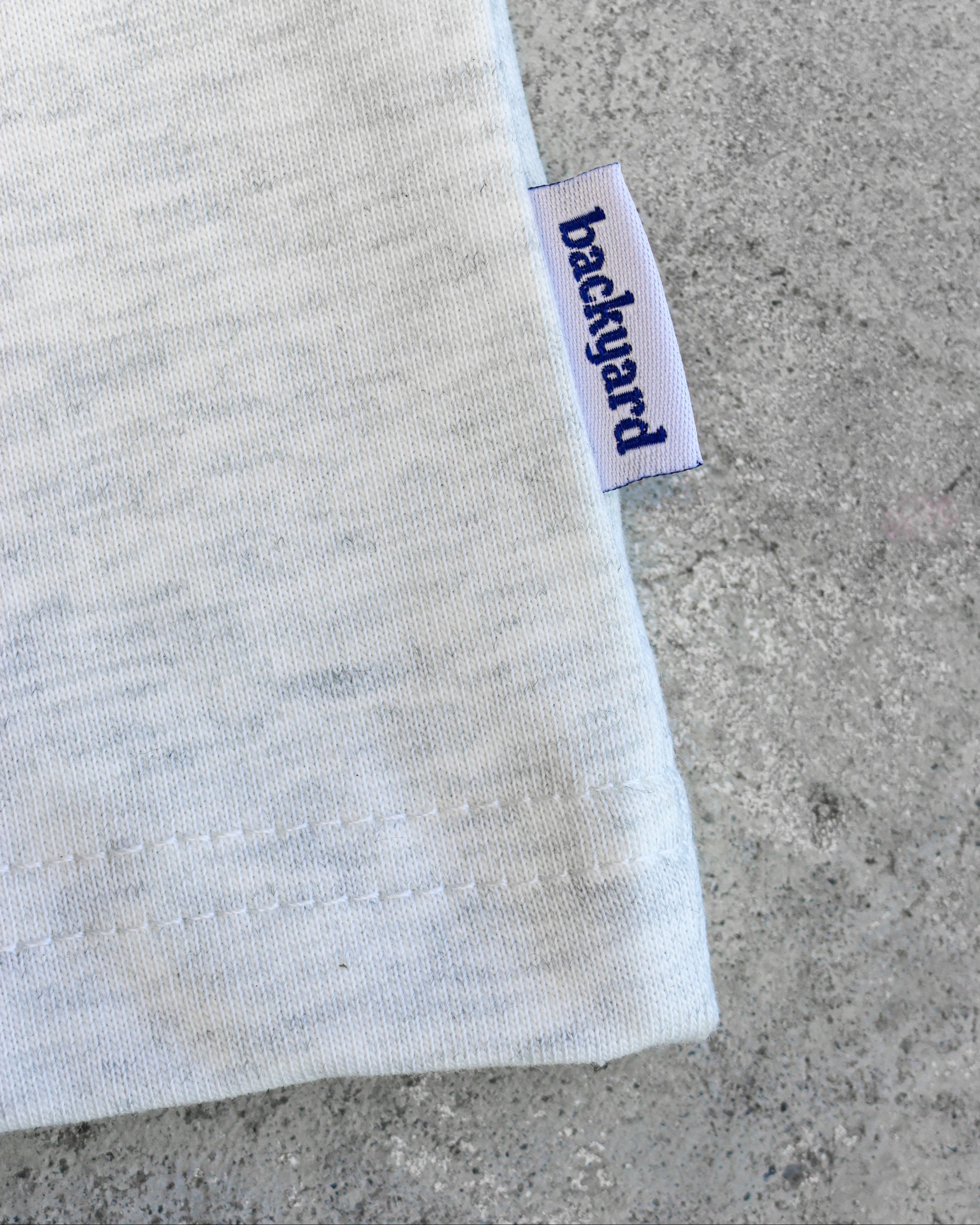 BLANK TEE - GREY MARLE