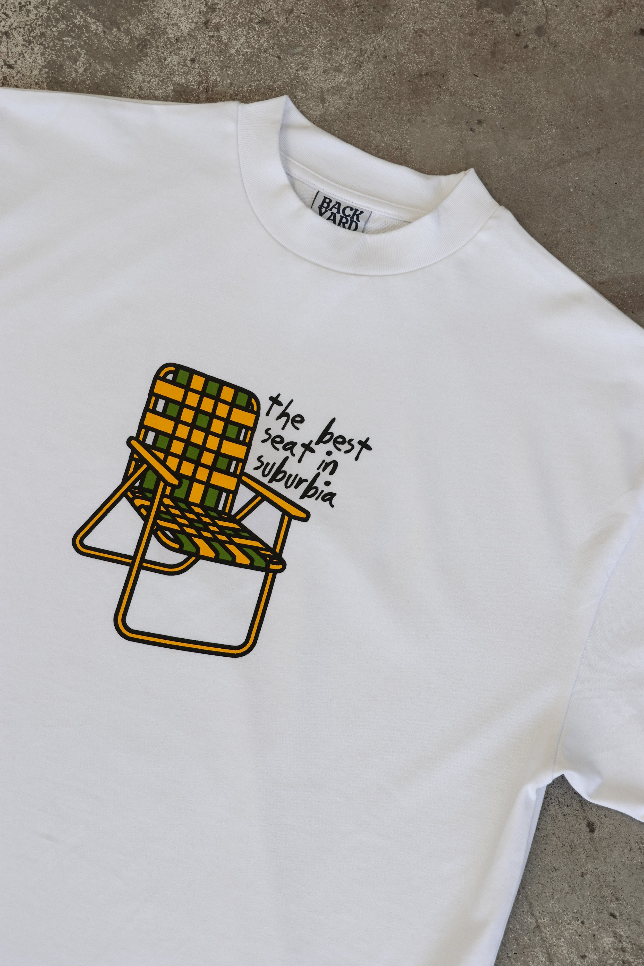 BEST SEAT TEE - WHITE