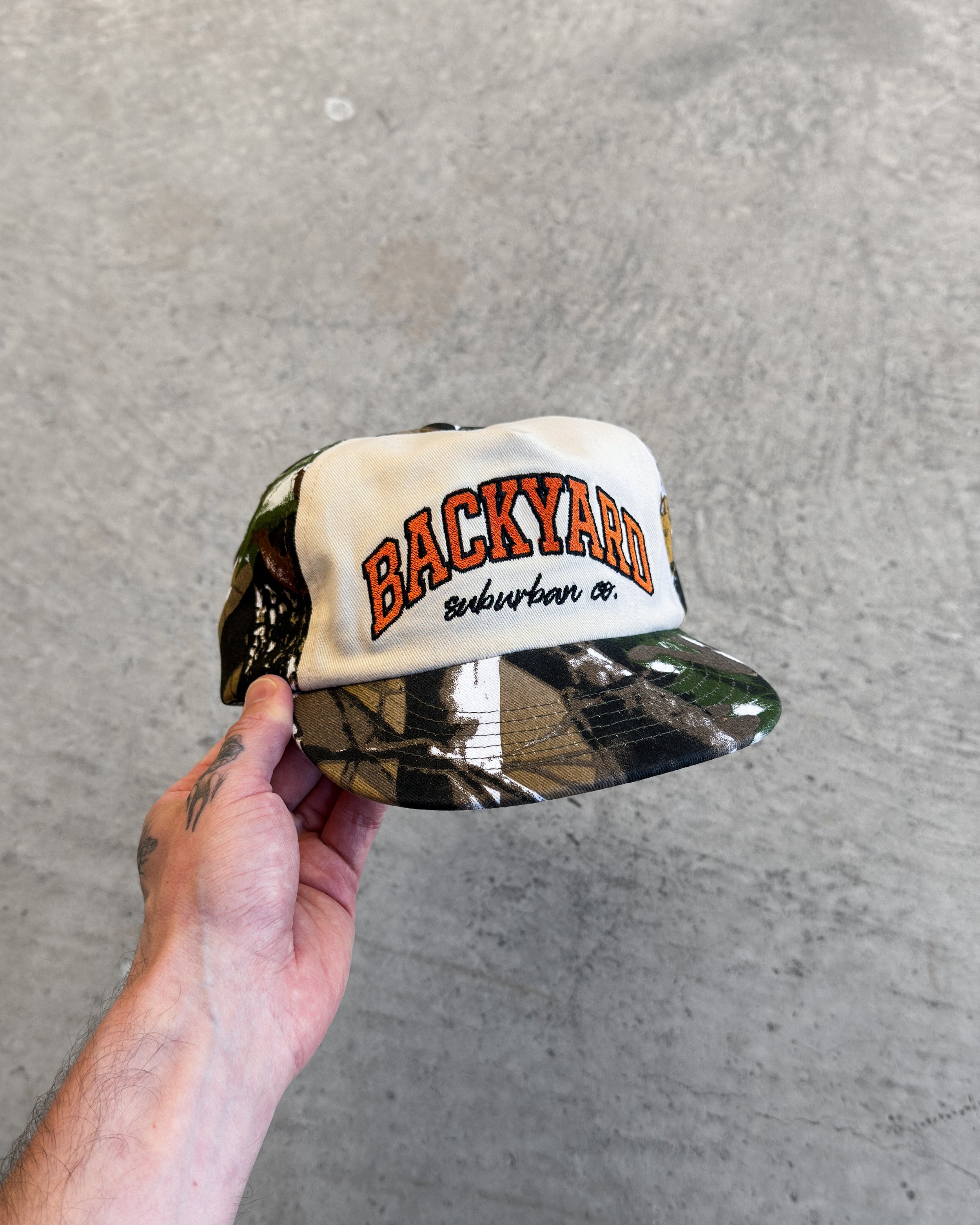 SUNDOWN CAP - CAMO/OFF WHITE
