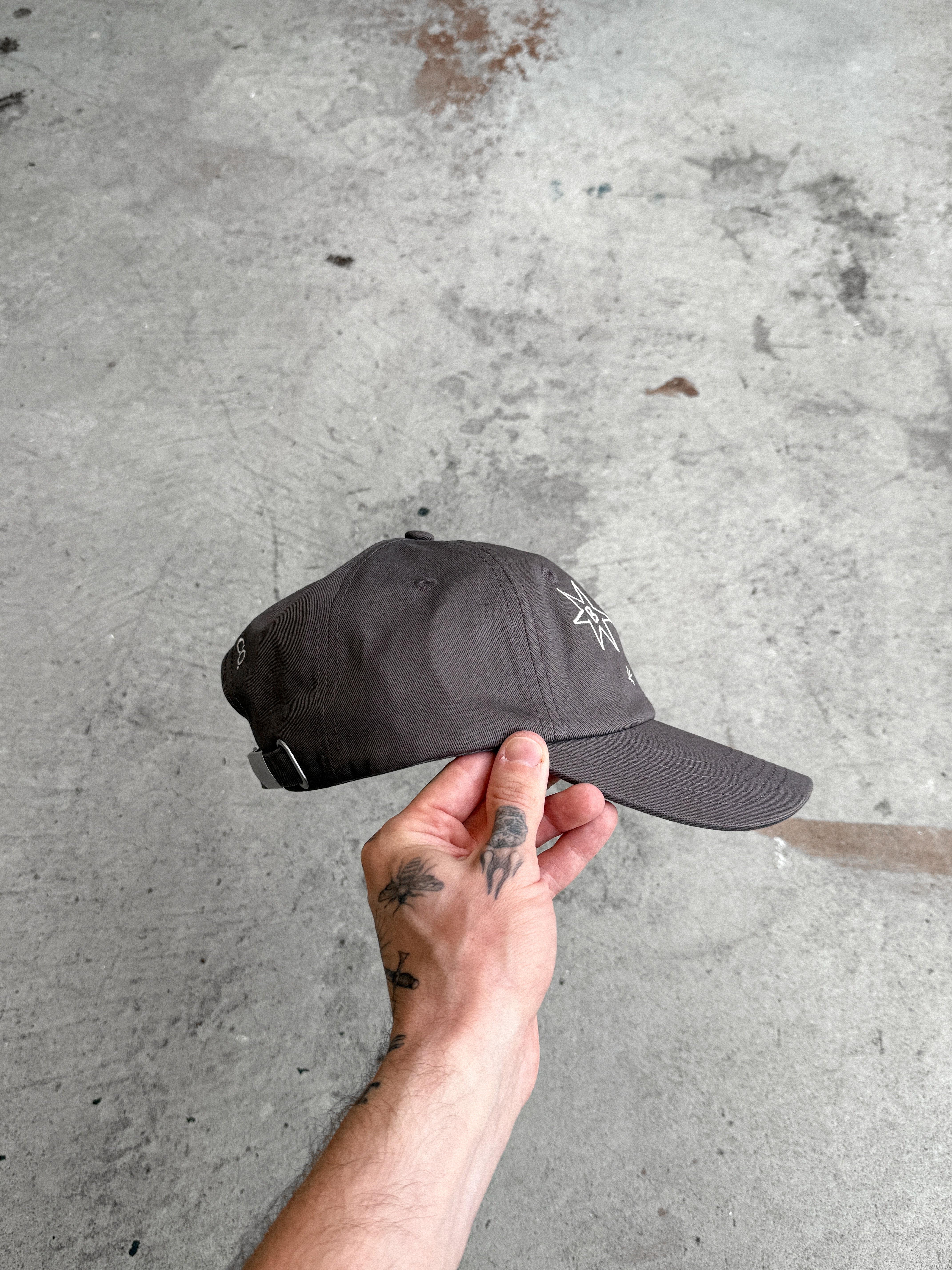 STAR TOUCH CAP - GREY