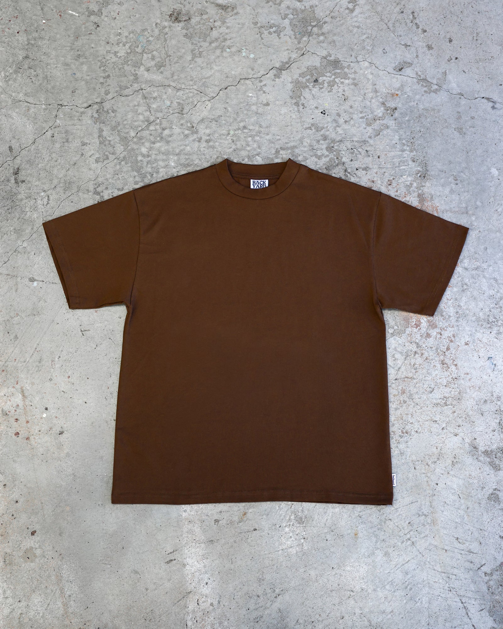 BLANK TEE - BROWN