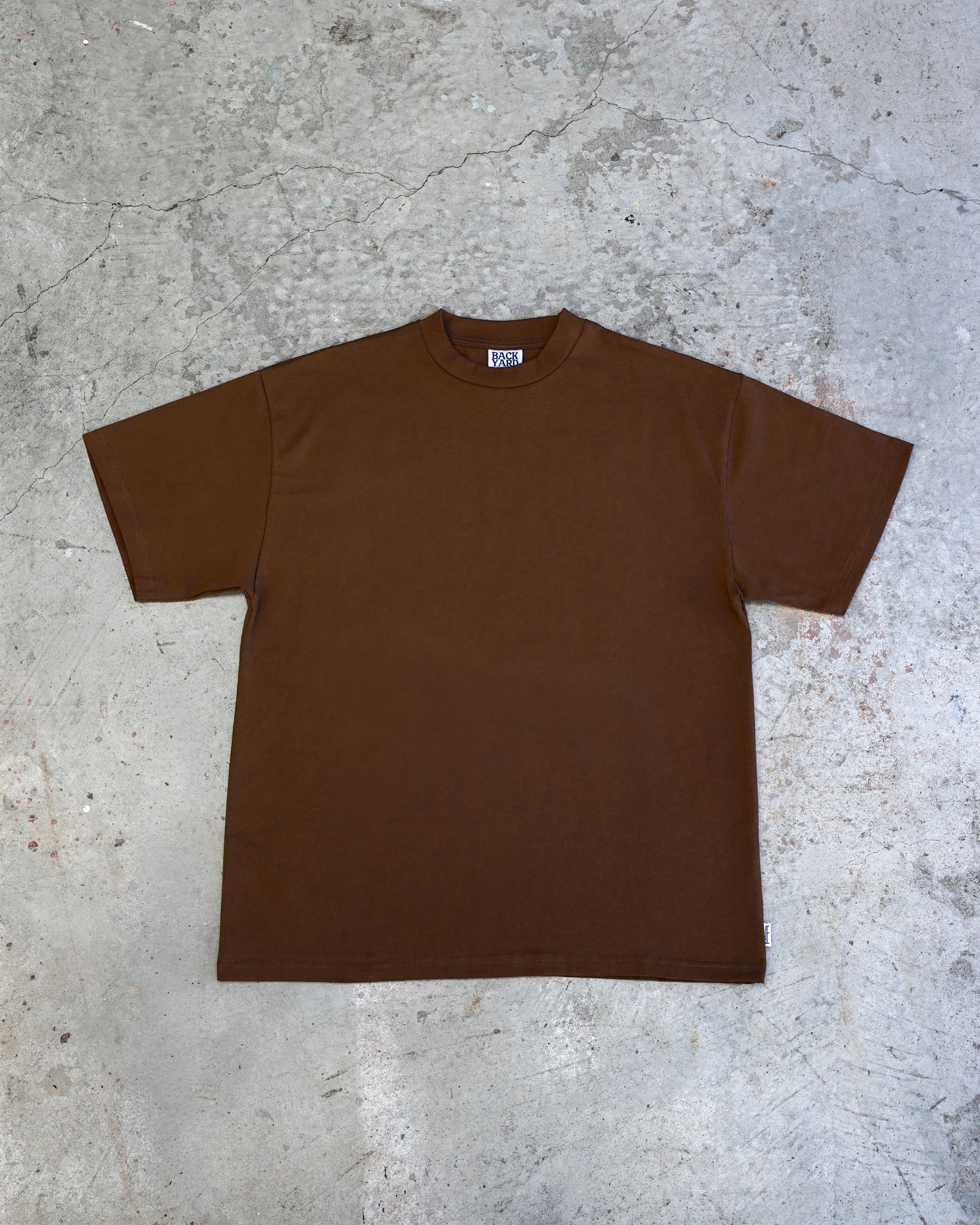 BLANK TEE - BROWN