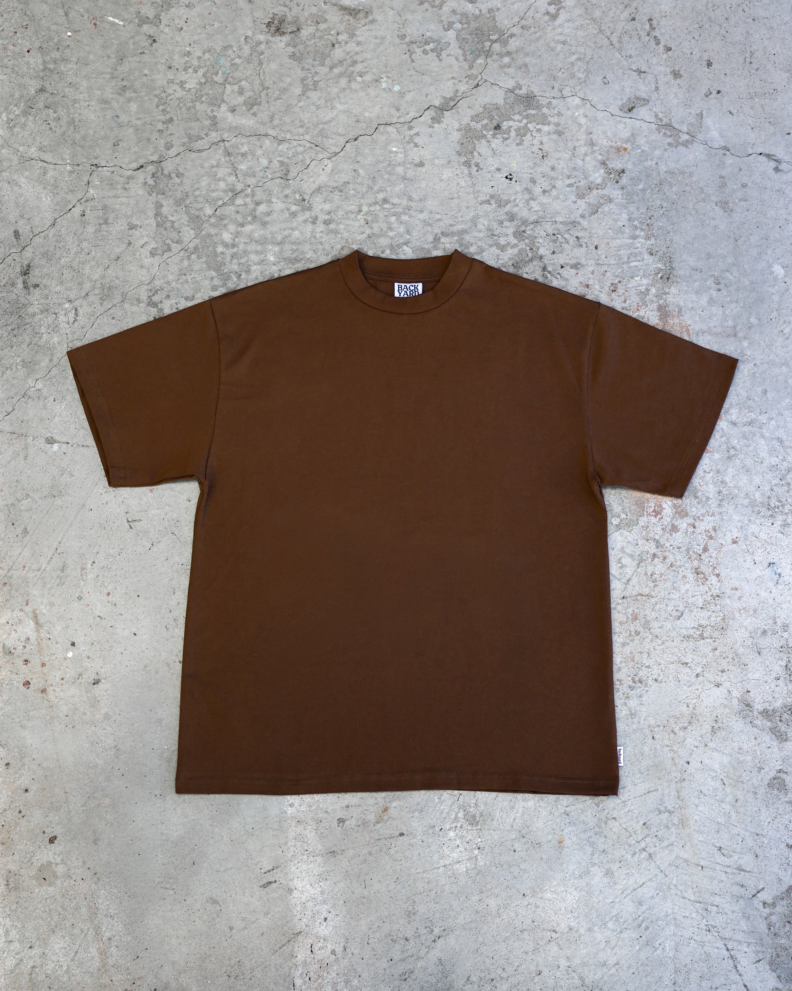 BLANK TEE - BROWN
