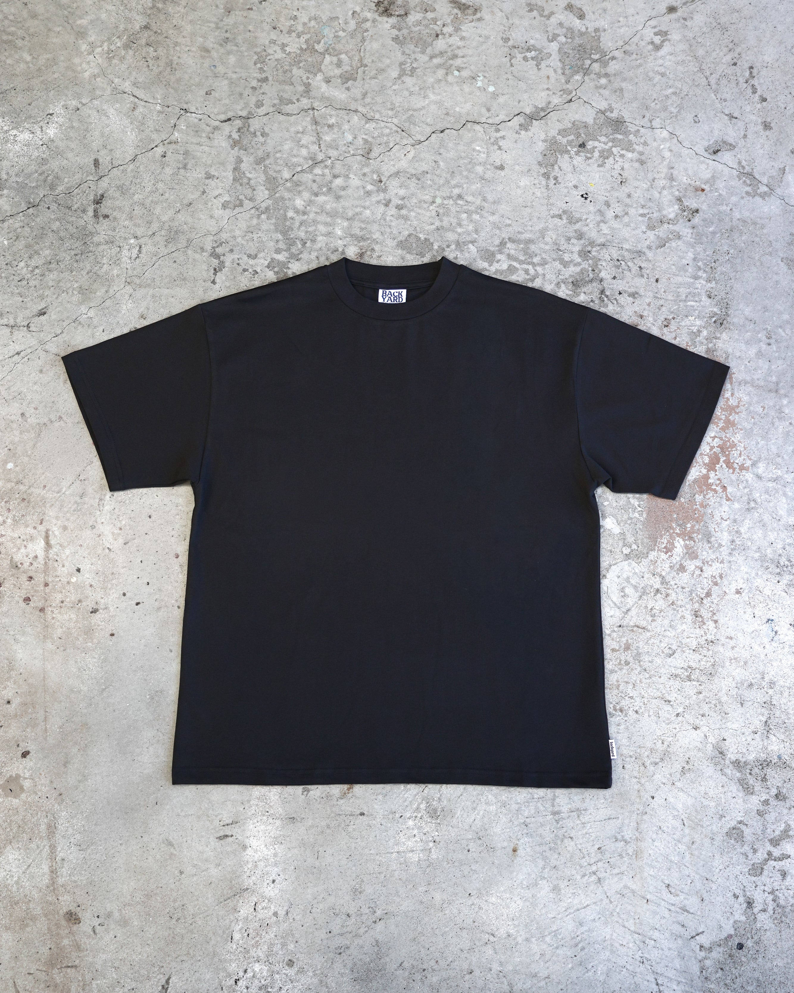 BLANK TEE - FADED BLACK