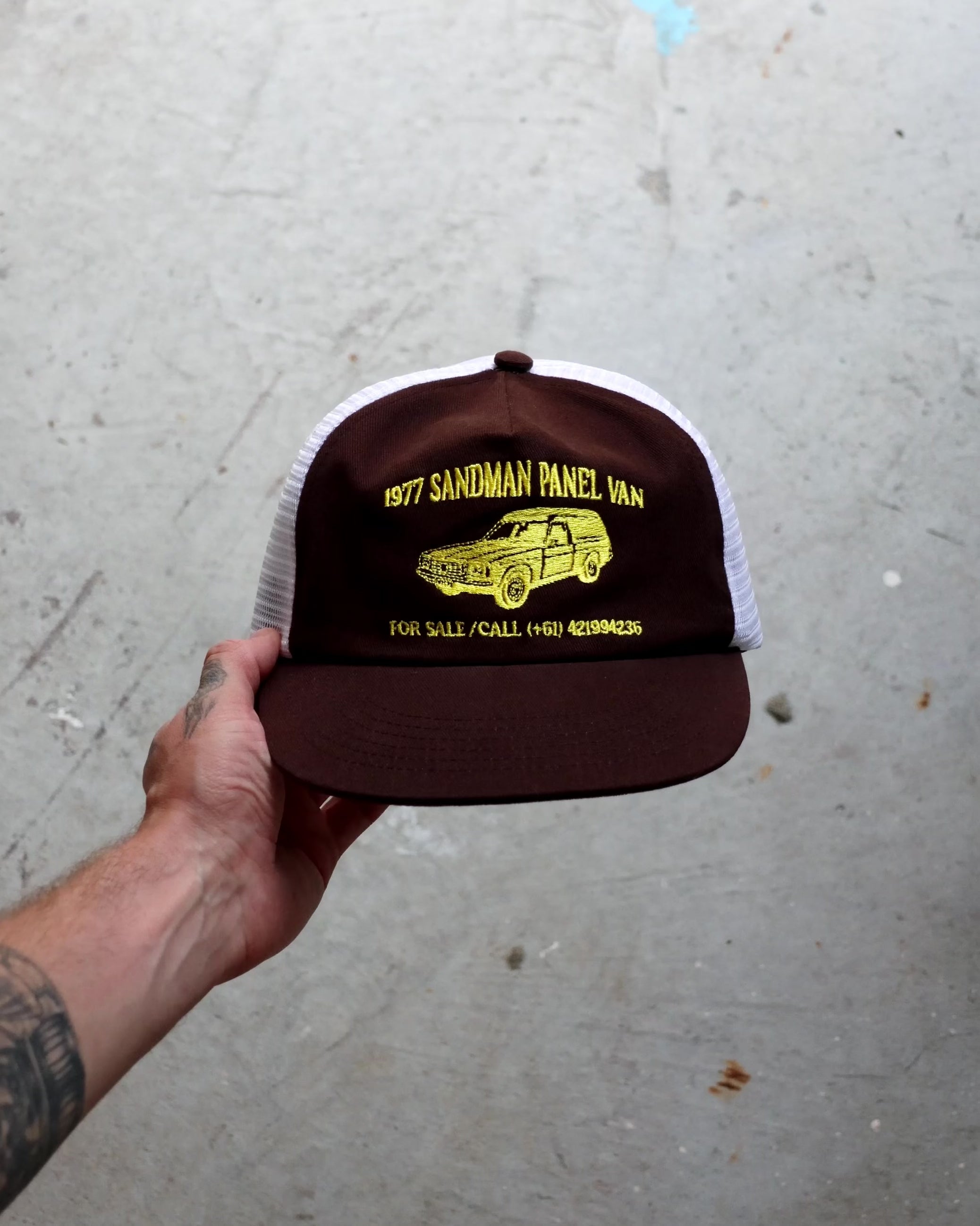 SANDMAN TRUCKER - BROWN/WHITE