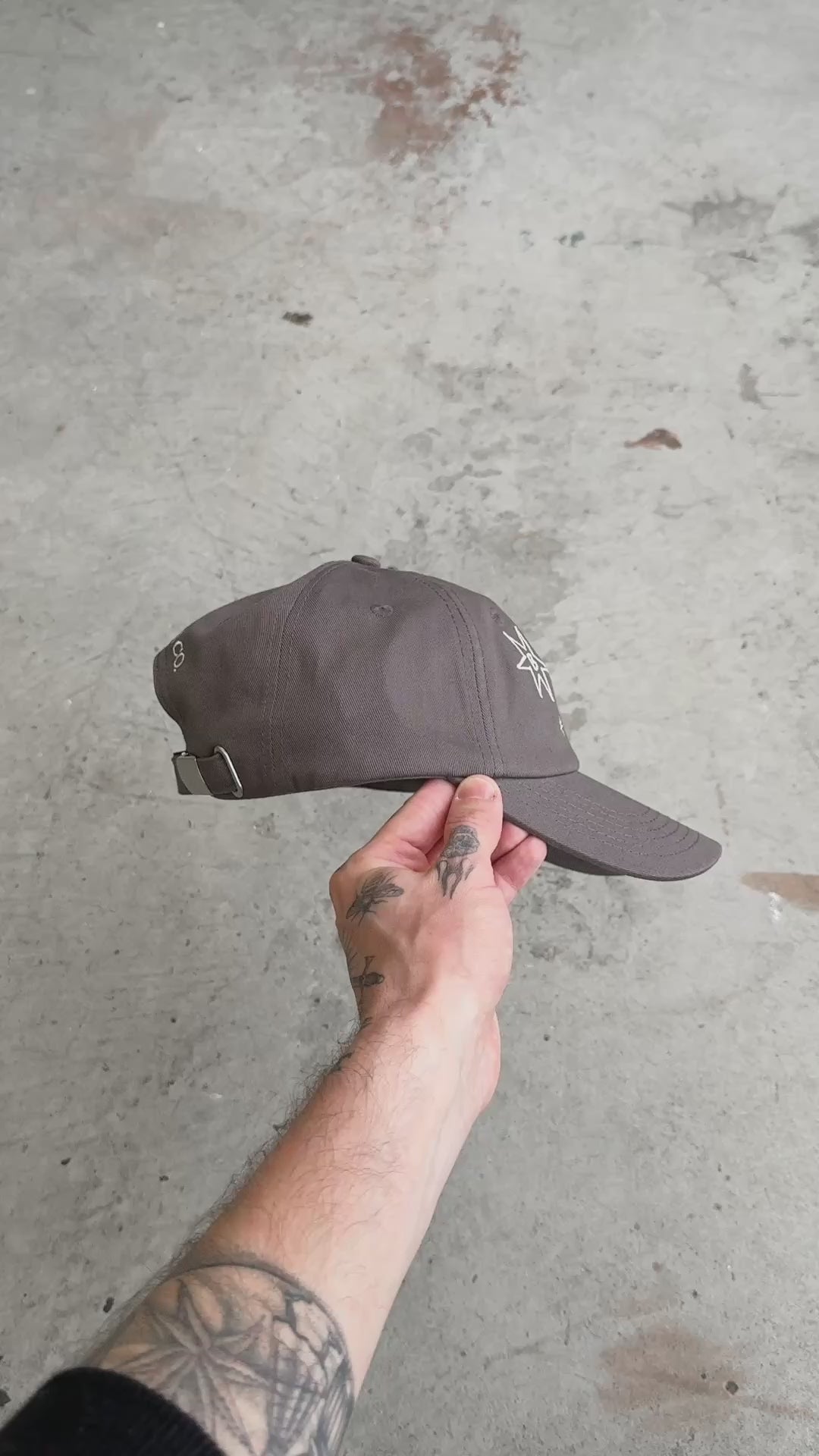 STAR TOUCH CAP - GREY