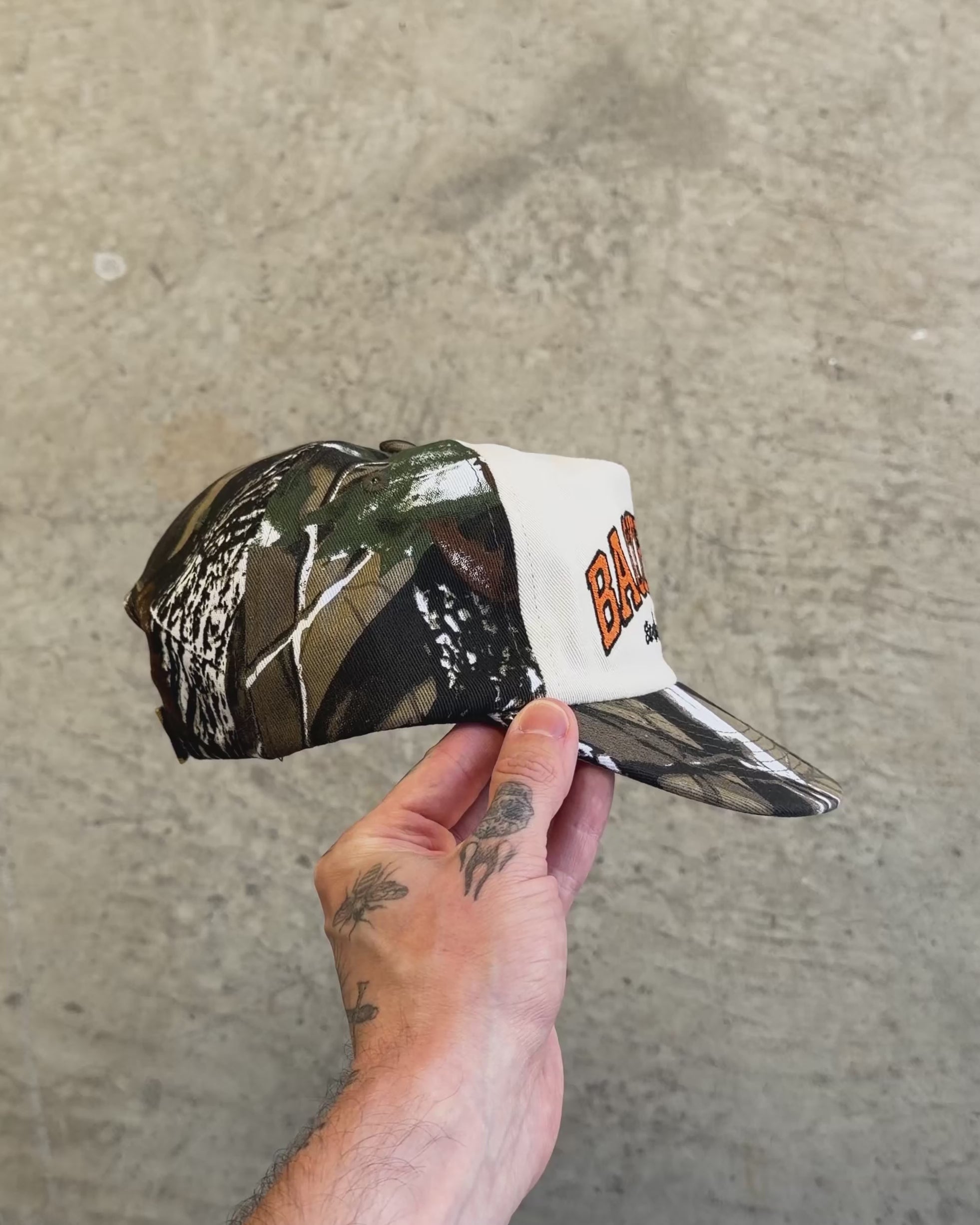 SUNDOWN CAP - CAMO/OFF WHITE